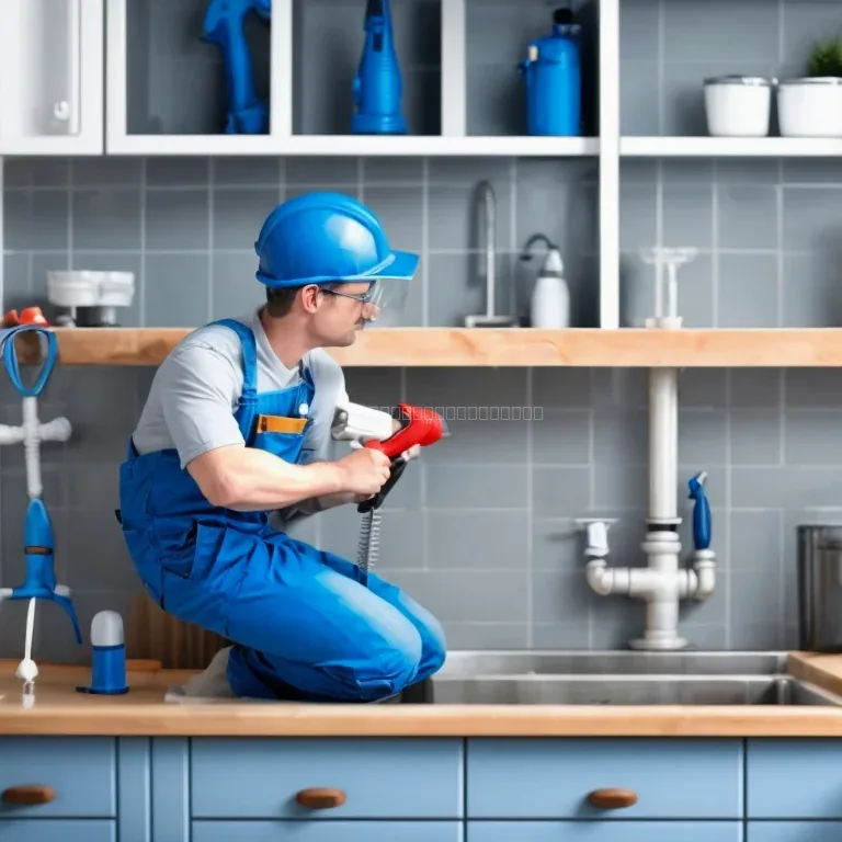 Equipe AguaMaxTap avaliando um cenário de vazamento residencial